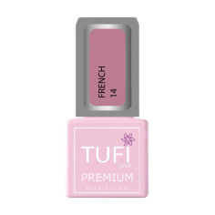 Акция на Гель-лак для нігтів Tufi Profi Premium French 14 Чайна троянда, 8 мл от Eva