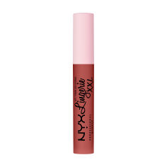 Акция на Рідка матова помада для губ NYX Professional Makeup Lip Lingerie XXL Matte Liquid Lipstick 07 Warm Up, 4 мл от Eva
