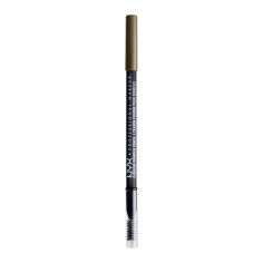 Акция на Олівець для брів NYX Professional Makeup Eyebrow Powder Pencil зі щіточкою, 06 Brunette, 1.4 г от Eva