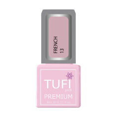Акция на Гель-лак для нігтів Tufi Profi Premium French 13 Рожева пелюстка, 8 мл от Eva