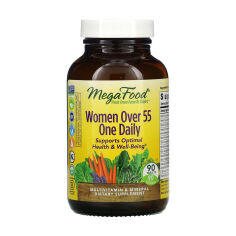 Акция на Дієтична добавка мультивітаміни та мінерали в таблетках MegaFood Women Over 55 One Daily для жінок, 90 шт от Eva