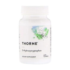 Акция на Дієтична добавка амінокислота Thorne Research 5-Hydroxytryptophan 100 мг, 90 шт от Eva