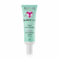 Акция на Денний нормалізувальний крем для обличчя Floslek Balance T-Zone Normalizing Cream SPF10, 50 мл от Eva