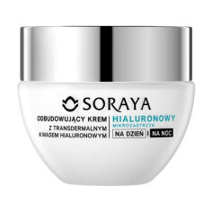 Акція на Відновлювальний крем для обличчя Soraya Hialuronowy Mikrozastrzyk Restorative Cream 60+, 50 мл від Eva
