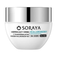 Акция на Зміцнювальний крем для обличчя Soraya Hialuronowy Mikrozastrzyk Firming Cream 50+, 50 мл от Eva