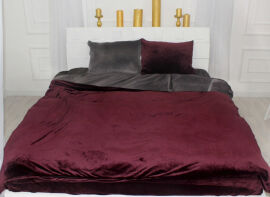 Акція на Постельное белье Winter Frost 28-0003+28-0002 Protea Velvet велюр MirSon Двуспальный евро комплект King Size від Podushka