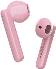 Акция на Навушники Trust Primo Touch True Wireless Mic Pink от Rozetka