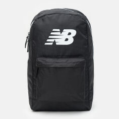 Акція на Чоловічий рюкзак New Balance Opp Core Backpack LAB11101BK Чорний/Білий від Rozetka