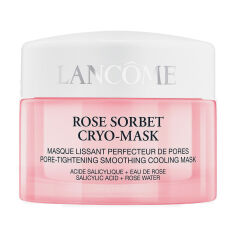 Акция на Маска для обличчя Lancome Rose Sorbet Cryo-Mask з ефектом охолодження та звуження пор, 50 мл от Eva