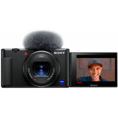 Акція на Фотокамера Sony ZV-1 (ZV1B.CE3) від Comfy UA