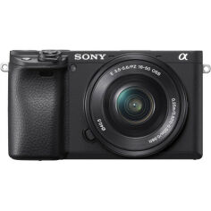 Акція на Фотокамера бездзеркальна Sony Alpha 6400 kit + 16-50mm Black (ILCE6400LB.CEC) від Comfy UA