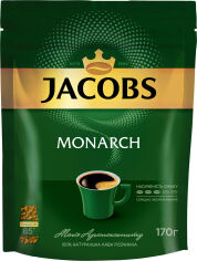 Акція на Кава розчинна Jacobs Monarch 170 г від Rozetka