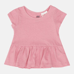 Акція на Дитяче літнє плаття для дівчинки H&M 2204-8210971 56 см Рожеве від Rozetka