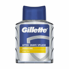 Акція на Бадьорливий лосьйон після гоління Gillette After Shave Splash Energizing Citrus Fizz, 100 мл від Eva