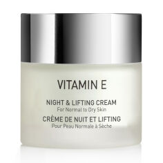 Акція на Нічний ліфтинг крем для обличчя Gigi Vitamin E Night&Lifting Cream для нормальної та сухої шкіри, 50 мл від Eva