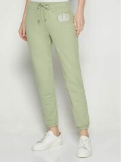 Акция на Спортивні штани на флісі жіночі GAP 58285609 XL Зелені от Rozetka