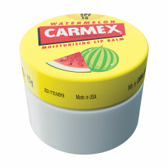 Акція на Бальзам для губ Carmex SPF15 зі смаком кавуна, 7.5 г (банка) від Eva