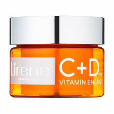 Акція на Зволожувальний та освітлювальний крем-гель для обличчя Lirene C+D Pro Vitamin Energy, 50 мл від Eva