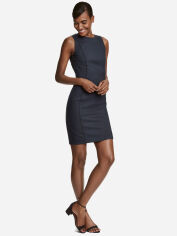 Акція на Плаття коротке жіноче H&M XAZ058186LVMT 42 Темно-синє від Rozetka