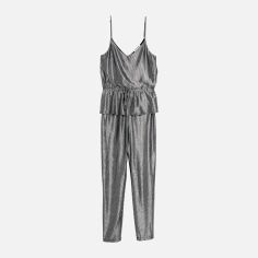 Акція на Комбінезон жіночий H&M XAZ073928GRUE 40 Чорний зі сріблястим від Rozetka