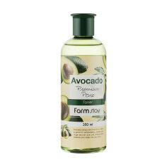 Акція на Зволожувальний тонер для обличчя FarmStay Avocado Premium Pore Toner, 350 мл від Eva