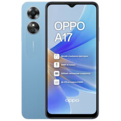 Акція на Смартфон OPPO A17 4/64Gb Blue від Comfy UA