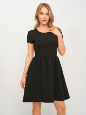 Акція на Плаття коротке жіноче Brigitte Bardot XAZ071247TDSD 34 Чорне від Rozetka