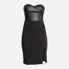 Акція на Плаття коротке жіноче H&M XAZ004411LMOF 40 Чорне від Rozetka