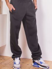 Акция на Спортивні штани чоловічі ISSA PLUS GN-405 M Темно-сірі от Rozetka