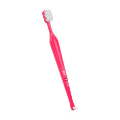 Акція на Зубна щітка Paro Swiss Classic S39, м'яка, рожева, 1 шт (у поліетиленовій упаковці) від Eva