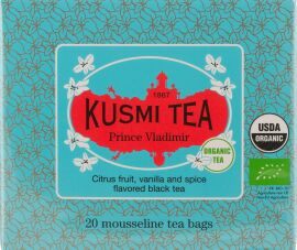 Акція на Чай чорний Kusmi Tea Prince Vladimir органічний 20 пакетиків х 2 г від Rozetka