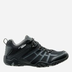 Акція на Чоловічі кросівки для трекінгу Elbrus Rimley Wp 41 (8) 25.5 см Black/Dark Grey від Rozetka