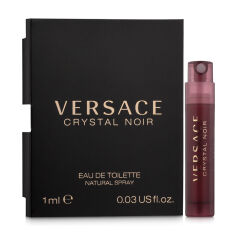 Акция на Versace Crystal Noir Туалетна вода жіноча, 1 мл (пробник) от Eva