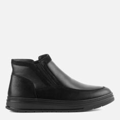 Акция на Чоловічі зимові черевики низькі Le'BERDES 00000015227 39 26 см Чорні от Rozetka