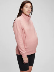Акция на Толстовка для вагітних жіноча GAP 321005689 XL Рожева от Rozetka