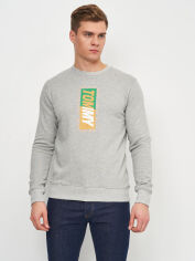 Акція на Світшот чоловічий Tommy Jeans 10816.2 L Сірий від Rozetka