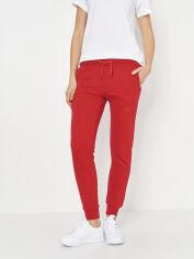 Акция на Спортивні штани жіночі Tommy Hilfiger 10960.4 XL (48) Червоні от Rozetka