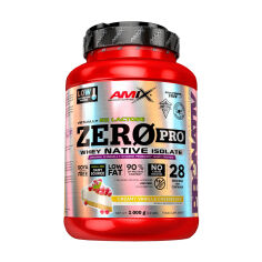 Акція на Дієтична добавка протеїн в порошку Amix Nutrition ZeroPro Protein Вершково-ванільний чізкейк, 1 кг від Eva