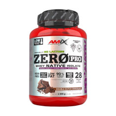 Акція на Дієтична добавка протеїн в порошку Amix Nutrition ZeroPro Protein Подвійний голландський шоколад, 1 кг від Eva
