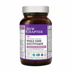 Акция на Мультивітаміни для жінок 40+ New Chapter One Daily Every Woman's Multivitamin, 24 таблетки от Eva