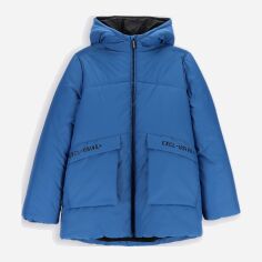 Акция на Підліткова зимова стьобана куртка для хлопчика Coccodrillo Outerwear Boy Junior ZC2152102OBJ-014 146 см от Rozetka