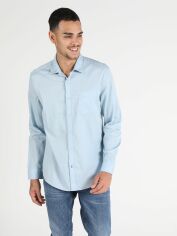 Акція на Сорочка бавовняна чоловіча Colin’s CL1050715LBL S Light Blue від Rozetka