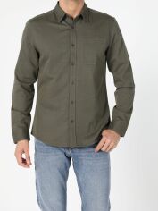 Акція на Сорочка бавовняна чоловіча Colin’s CL1054986KHA S Khaki від Rozetka