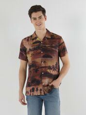 Акція на Сорочка літня чоловіча Colin's CL1057831-COR XXL від Rozetka