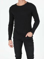 Акція на Лонгслів чоловічий Colin's CL1050230-BLK XS Чорний від Rozetka