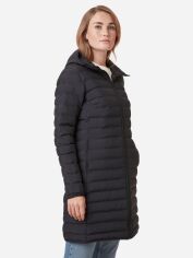 Акция на Куртка демісезонна з капюшоном жіноча Helly Hansen W Mono Material Insulator Coat 53506-990 S Чорна от Rozetka