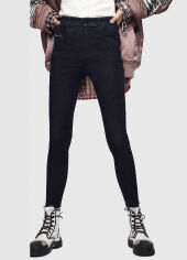 Акція на Джинси Skinny жіночі Diesel 00SMLX-089AB W24L32 Темно-сині від Rozetka