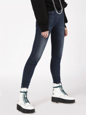 Акція на Джинси Slim Fit жіночі Diesel 0681G 32 Сині від Rozetka