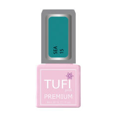 Акція на Гель-лак для нігтів Tufi Profi Premium Sea 15 Лазурний, 8 мл від Eva