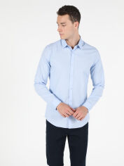 Акція на Сорочка бавовняна чоловіча Colin's CL1041350LBL S Light Blue від Rozetka